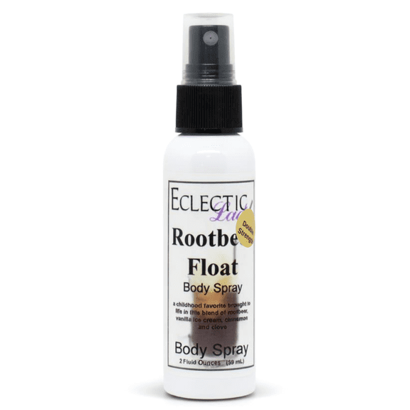 Rootbeer Float Body Spray, Eclectic Lady, Hydrating Mist, Unisex (Double Strength), 2 oz