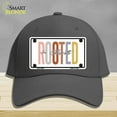 thumbnail image 1 of Rooted In Christ Novelty License Plate Hat HAT-MLP-14481 Cotton Charcoal, 1 of 1