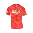 thumbnail image 1 of Rooted In Christ Tree Roots Mens Christian Short Sleeve T-shirt Graphic Tee Graphic Tee-Red Tie Dye-medium, 1 of 4