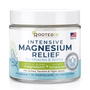 Rooted In Intensive Magnesium Relief Cream for Muscles and Joints, 4 oz