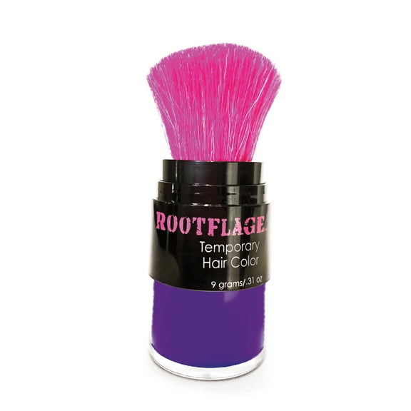 Rootflage Temporary Hair Color and Root Touch Up Powder (Purple Reign)