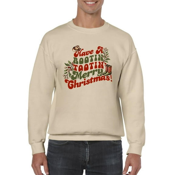 Rootin' Tootin' Merry Christmas Men's Sweatshirt