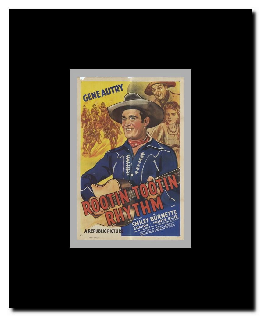 Rootin' Tootin' Rhythm Framed Movie Poster