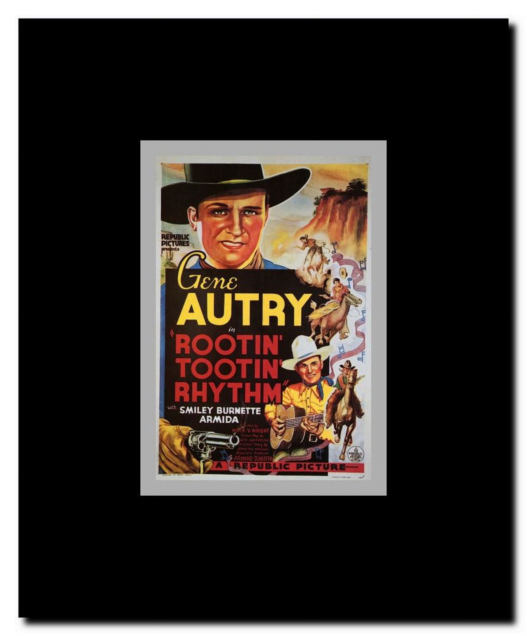 Rootin' Tootin' Rhythm Framed Movie Poster