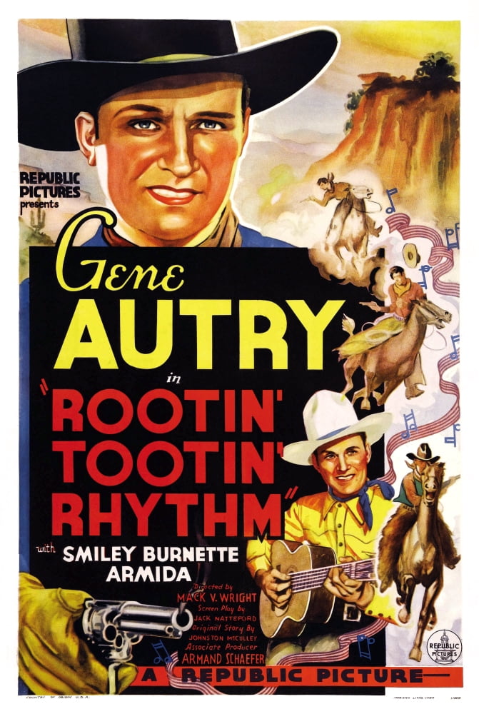 Rootin Tootin Rhythm U Canvas Art - (11 x 17)