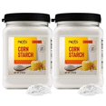 Roots Circle 100 Pure Corn Starch 2 [17oz] Airtight Containers All