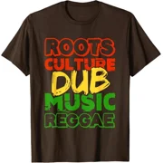 Roots Culture Dub Music Reggae, Jamaican Reggae Unisex T-Shirt
