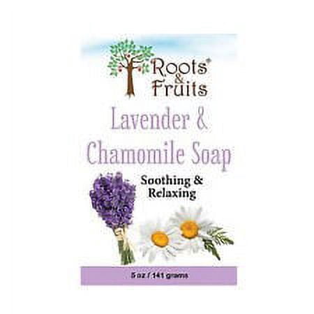 Roots & Fruits By Bio Nutrition Soap, Lavender & Chamomile, 5 Oz