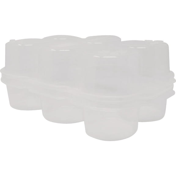Roots & Harvest SafeCrate Food Storage Jar Container - Stackable - 6 Jar Capacity