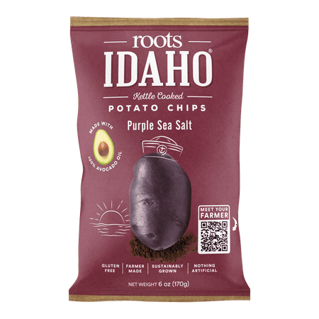 Roots Idaho Potato Chips, Purple 6 oz.