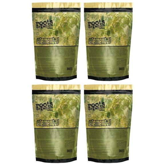 Roots Organics Elemental ROEL3 Garden Nutrient Fertilizer Bags | 12 lbs