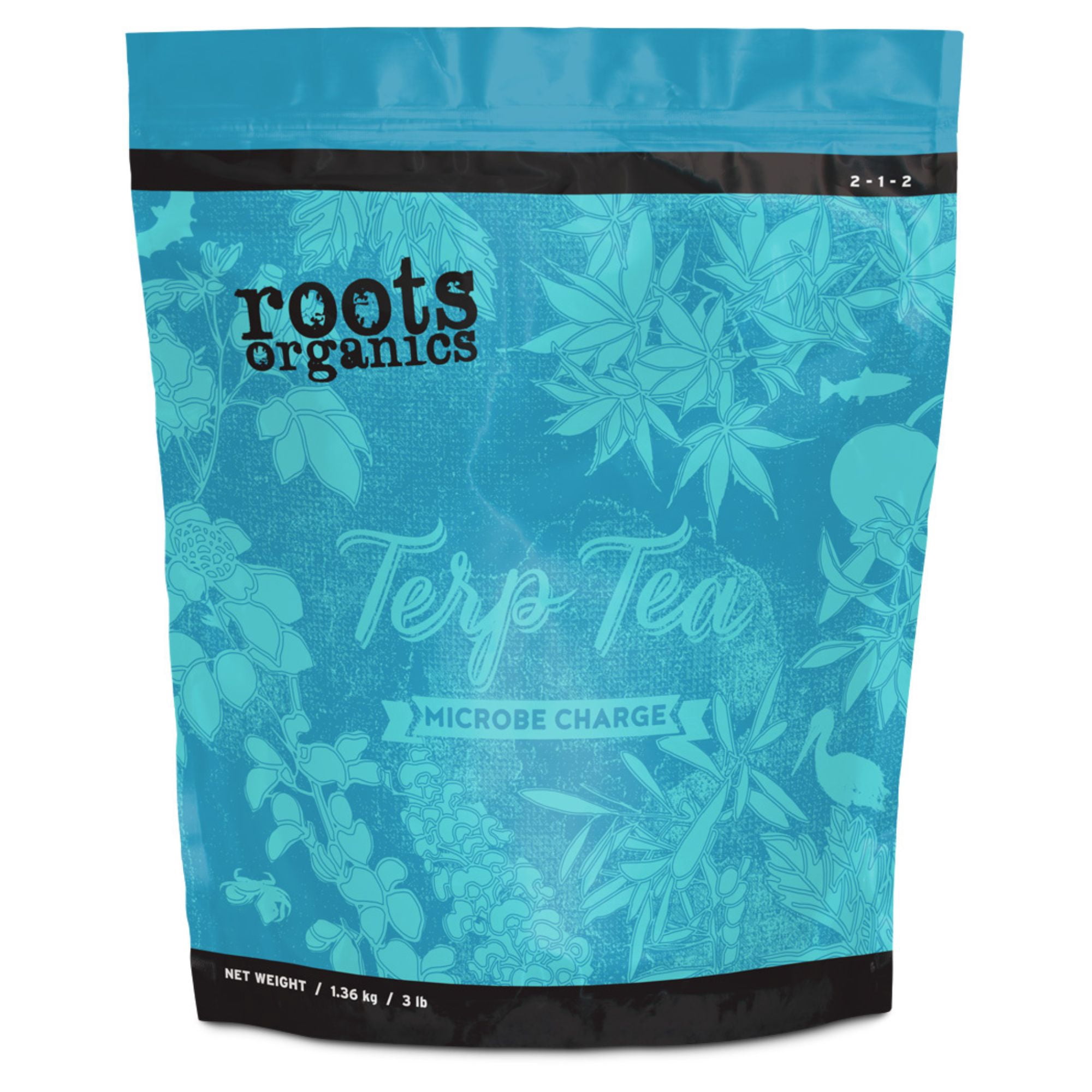Roots Organics Terp Tea Microbe Charge for Large and Small Gardens, 3 ...