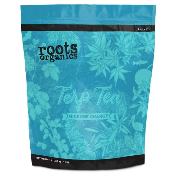 Roots Organics Terp Tea Microbe Charge for Large and Small Gardens, 3 Pounds