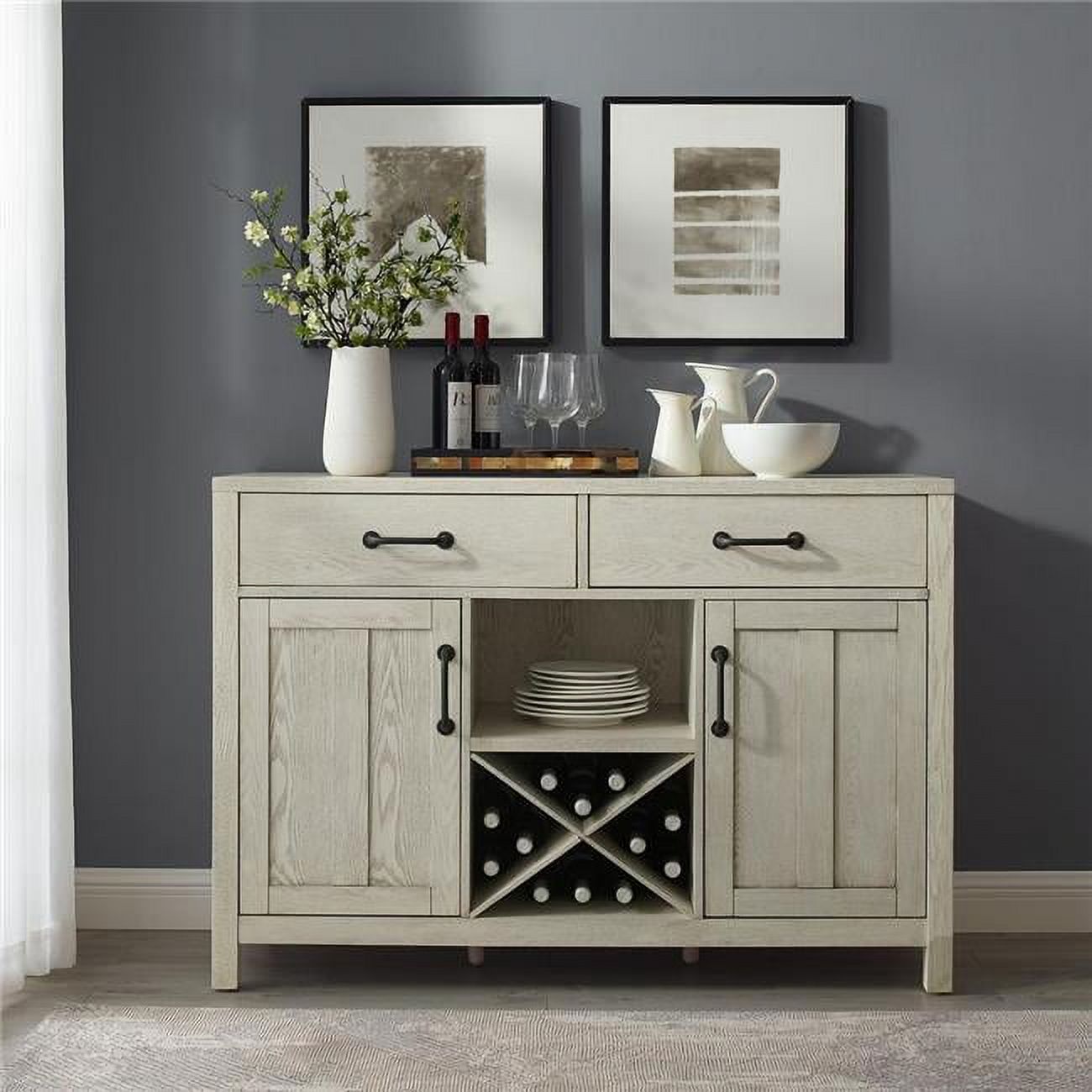Roots Sideboard, Whitewash
