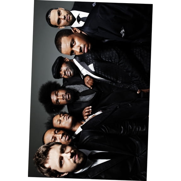 Roots The Group Portrait Poster Metal Sign Art Print 8x12 Multi-Color Square Adults Best Posters