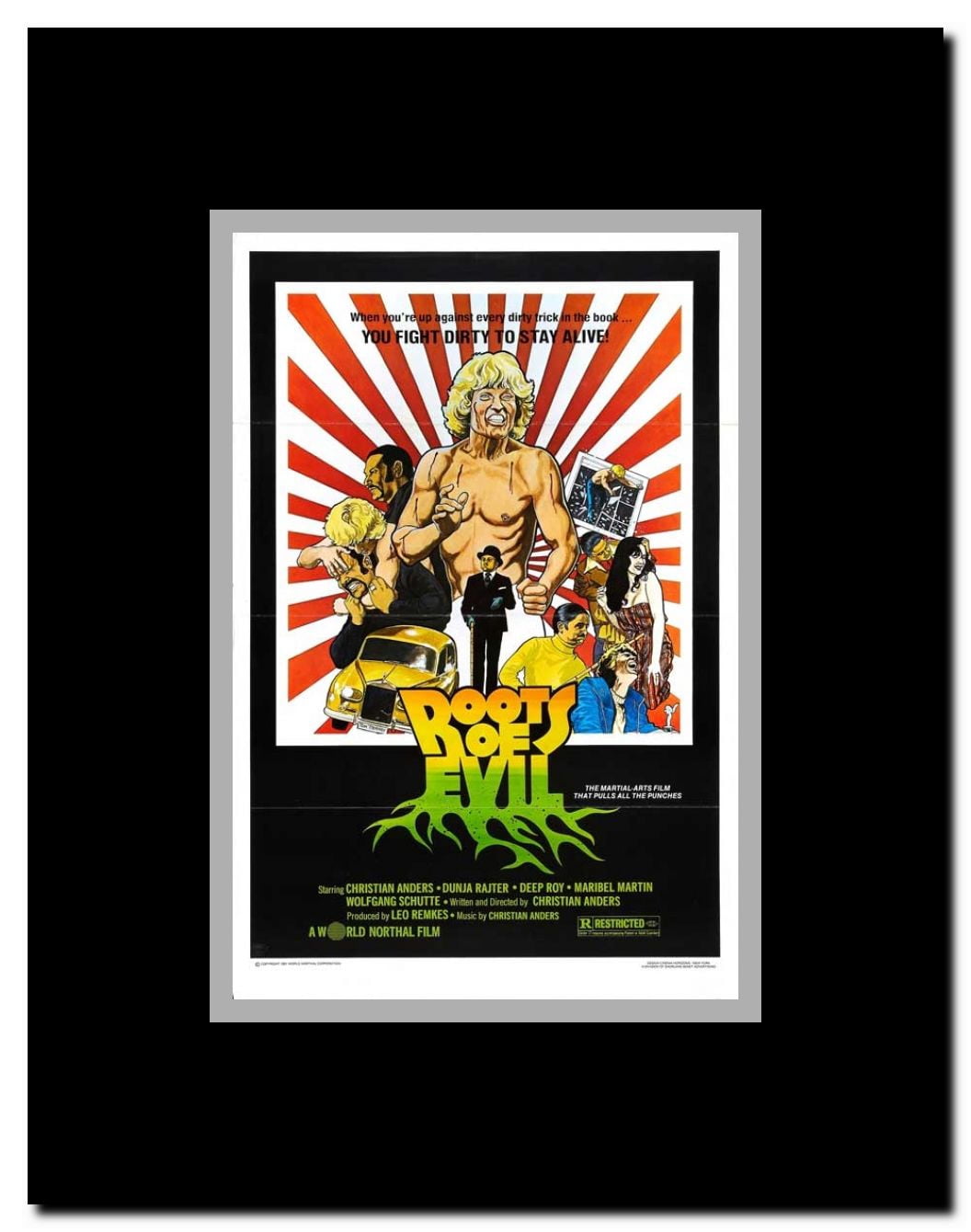 Roots of Evil Framed Movie Poster