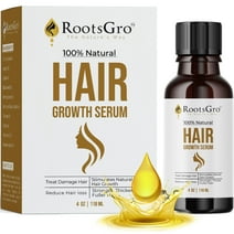RootsGro Hair Growth Serum - Stimulates Hair Growth - Strengthens and Nourishes Hair | 4 ounce