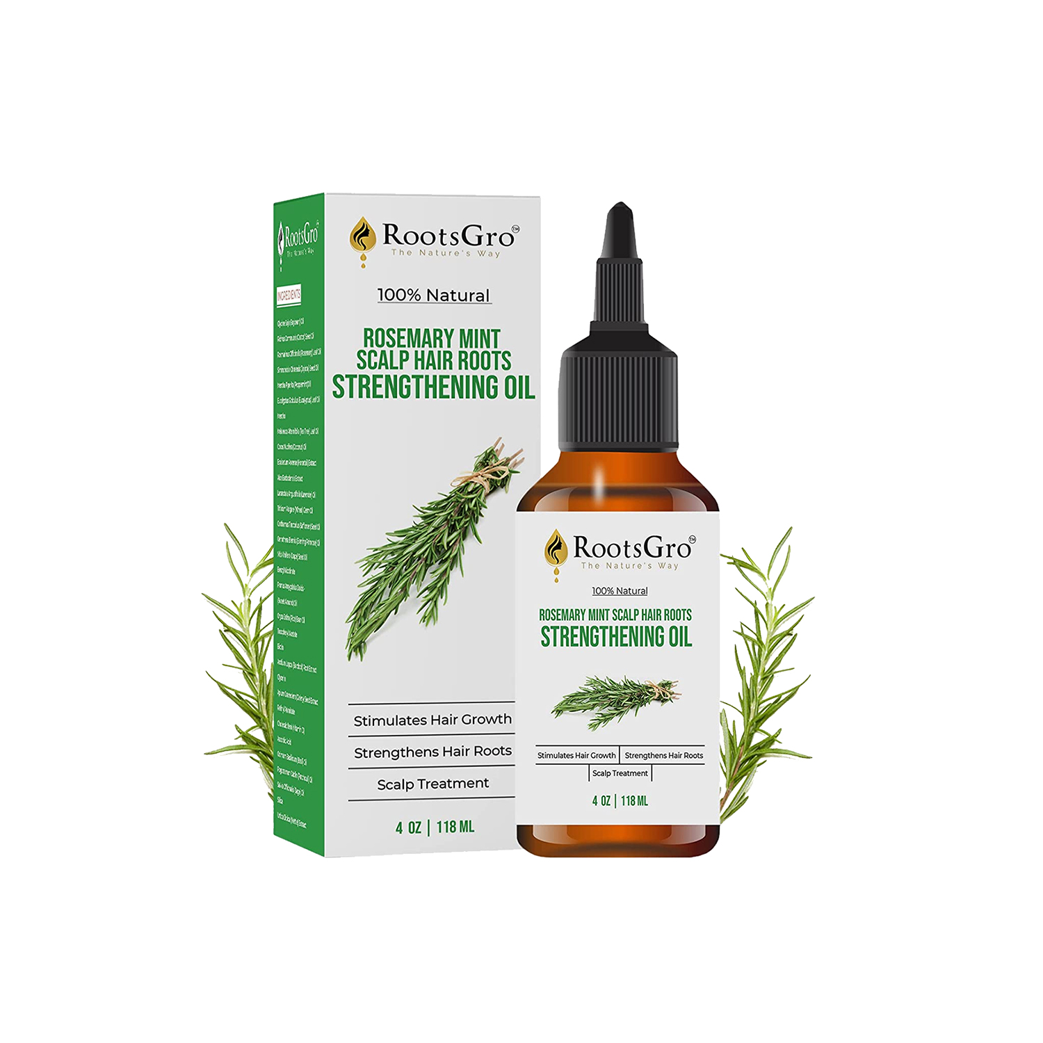 Wild Growth Hair Oil 4 oz
