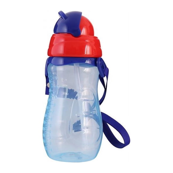Ropalia Baby Kids Children School Drinking Water Straw Bottle Sippy Suction Cup