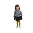 thumbnail image 1 of Ropalia Kids Baby Girls Tight Pants Stretchy Thermal Warm Leggings Trousers, 1 of 2