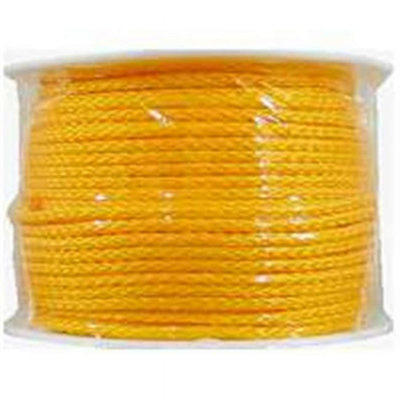 Wellington Cordage 10859 1/2-Inch x 250-Ft. Yellow Monofilament Polypropylene Rope