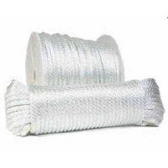 Rope 1/8In 100Ft 133Lb Reel Koch Industries Rope - Bulk 5220444 White Nylon