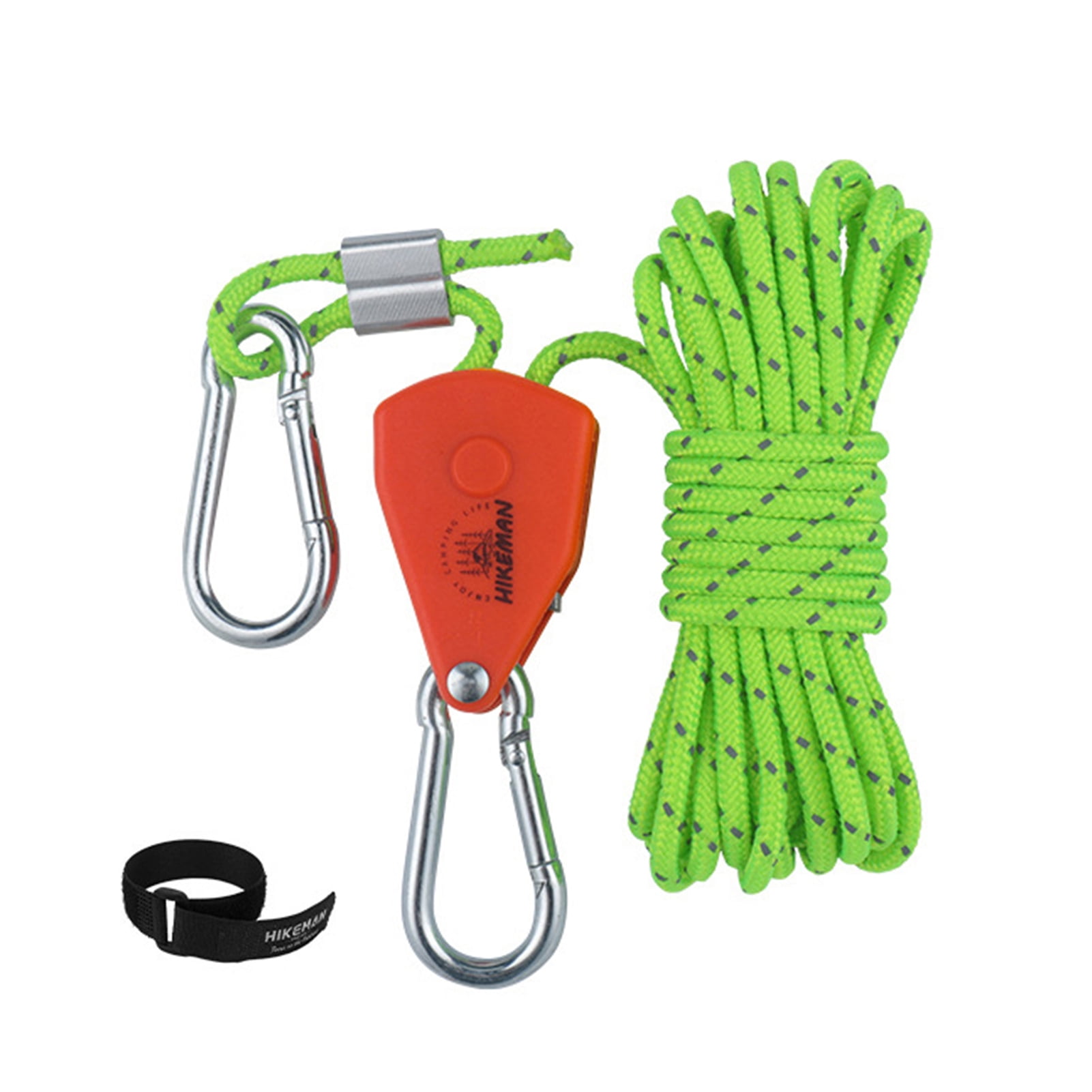 Rope 4meters/5meters Adjustable Tent Rope Clip Hanger Loose-Proof ...