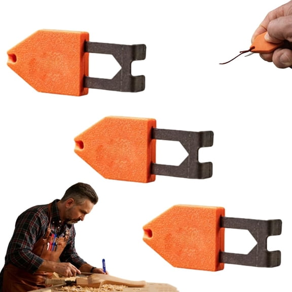 Rope Anchor Hook One Handed Fixing End Hook for Carpentry and Home Renovation 1-3 Pack