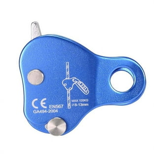 Climbing Rope Lock Equipment Durable Aluminum Anti-Falling Grab Protection  Parts