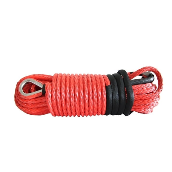 Rope Atv Winch Cable Off,Red 12mm*30m Synthetic Rope ATV Winch Cable Off Road Rope Winch Rope Towing Rope ,Great Compatibility