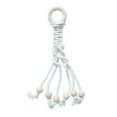 thumbnail image 1 of Rope Banana Lanyard Fruit Hanger Wall Hook Vegetable Storage Organizer Wooden Hanging Holder for Kitchen Pantry, 1 of 6