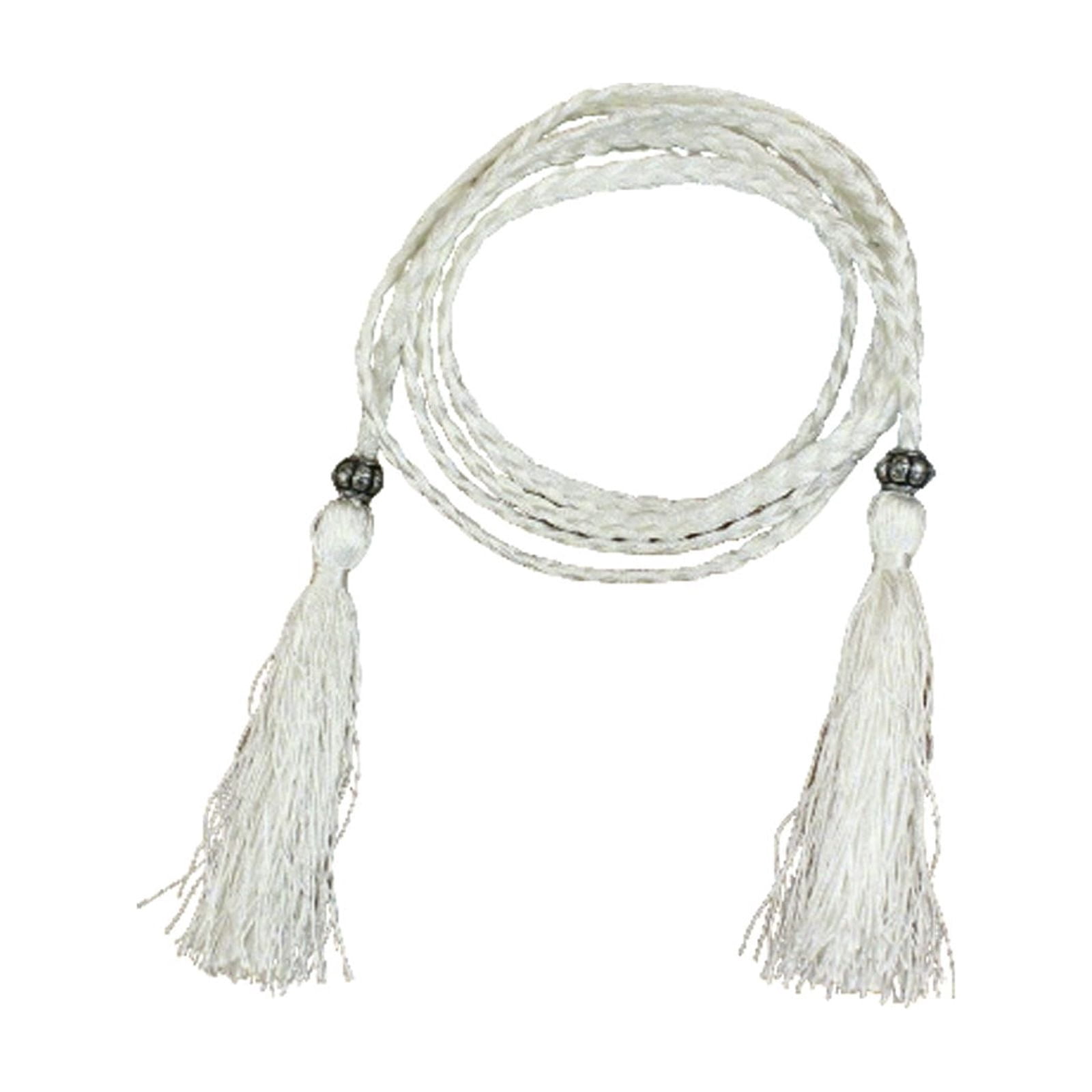 Rope Belts for Women, Qyaukm 1Pc Women Tassel Belt Woven Knot Decor ...