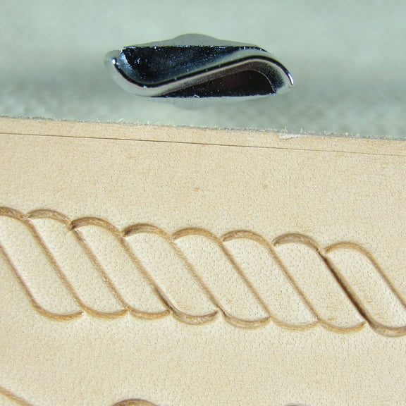 Rope Border Leather Stamp, R876, Stamping Tool