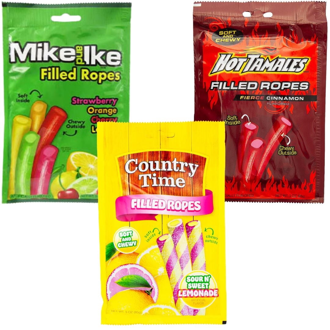 Rope Candy Variety Pack – 3oz Bags (Pack of 3) – Country Time Lemonade ...