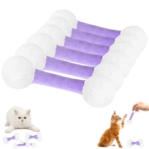 Rope Cat Toy Chew Teething Stick Interactive Tug Toy Durable Cotton Rope Pet Teaser Toy For Cats And Small Pets Dental Cleaning Stress Relief Training Exercise Indoor Play