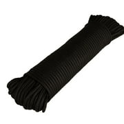 Rope & Cord Polypropylene 4 mm Utility Rope   Strong All-Purpose Rope for Camping, Flag Poles, Landscaping & More!   Black
