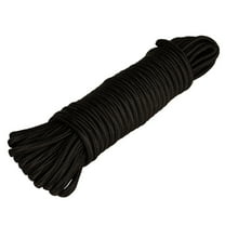 Rope & Cord Polypropylene 6 mm Utility Rope – Strong All-Purpose Rope for Camping, Flag Poles, Landscaping & More! – Black