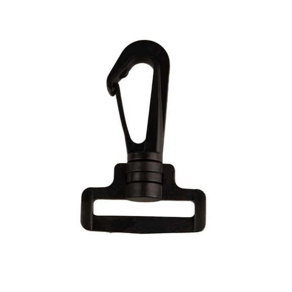 Rope & Cord Swivel Snap Hooks – 360° Rotating Hooks for Cords and Webbing – Replace & Repair Straps and Clips (5 Pack, 30 mm)