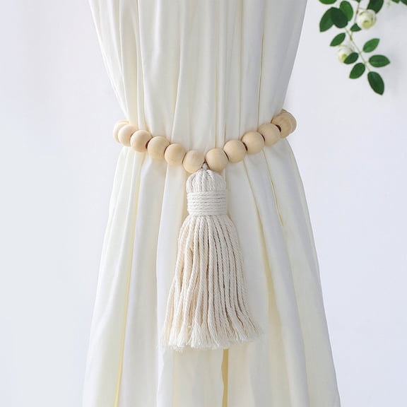 Rope Curtain Tieback Clips,Decorative Drapery Fasteners,Simple Stylish Accessory for Bedroom Nursery Window Curtain Fixing