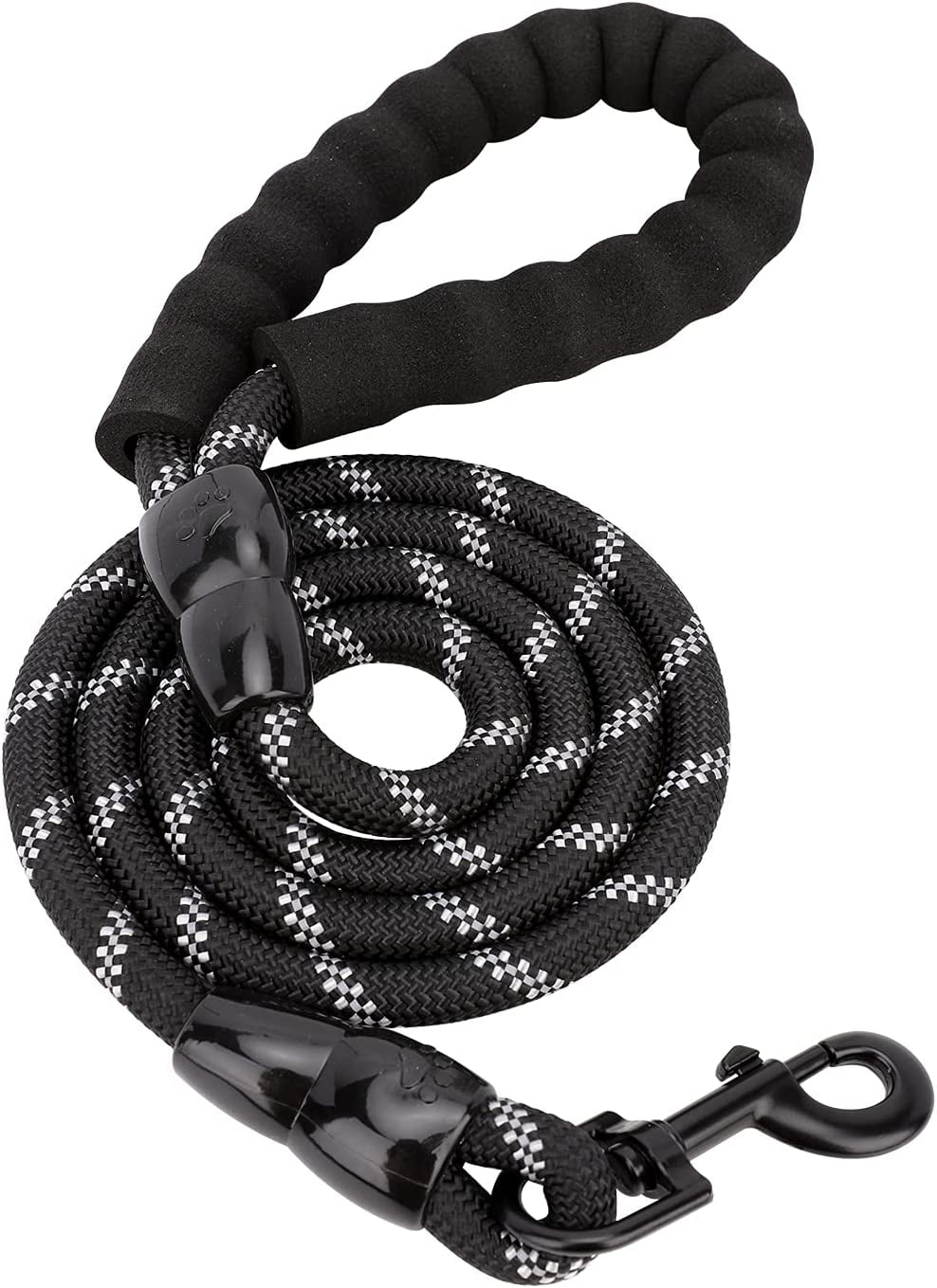 Rope Dog Training Leash 6.5 FT with Comfortable Padded Handle, Highly ...