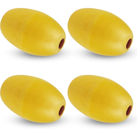 Rope Floats Marine Buoy Float,4pcs Crab Trap Floats Buoys Fishing Marker Buoy Plastic Water Buoy for Boats 3.58" x 5.31"