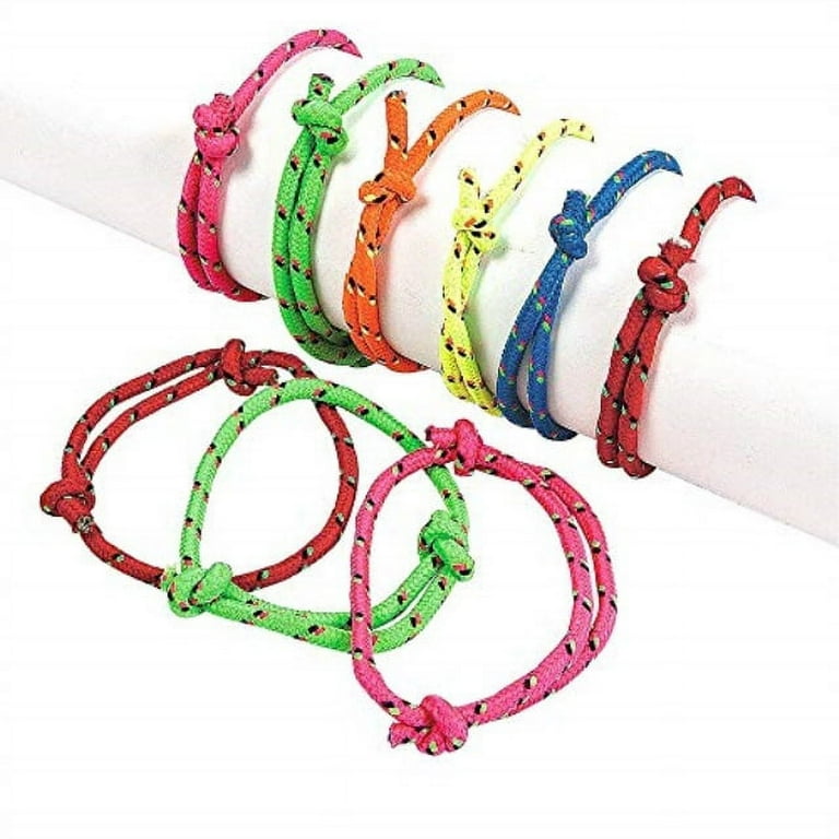 Nylon friendship rope bracelets hot sale
