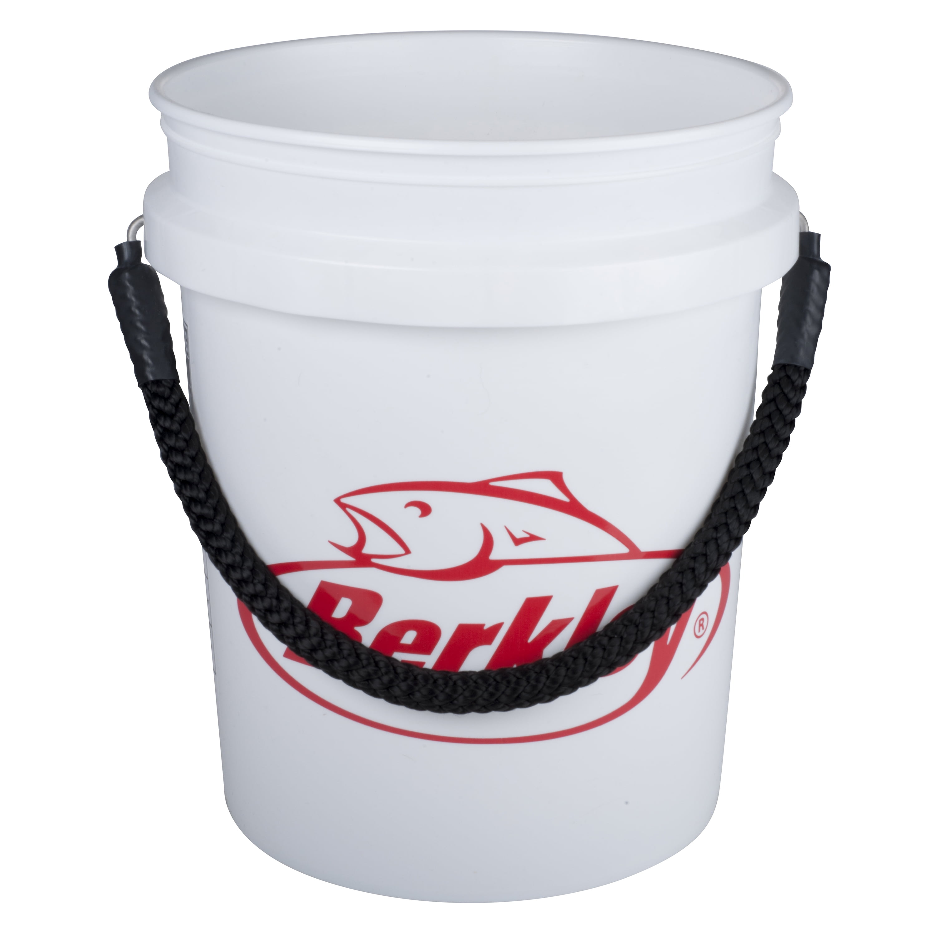 Bass Pro Shops Logo 5-Gallon Plastic Bucket with Rope Handle