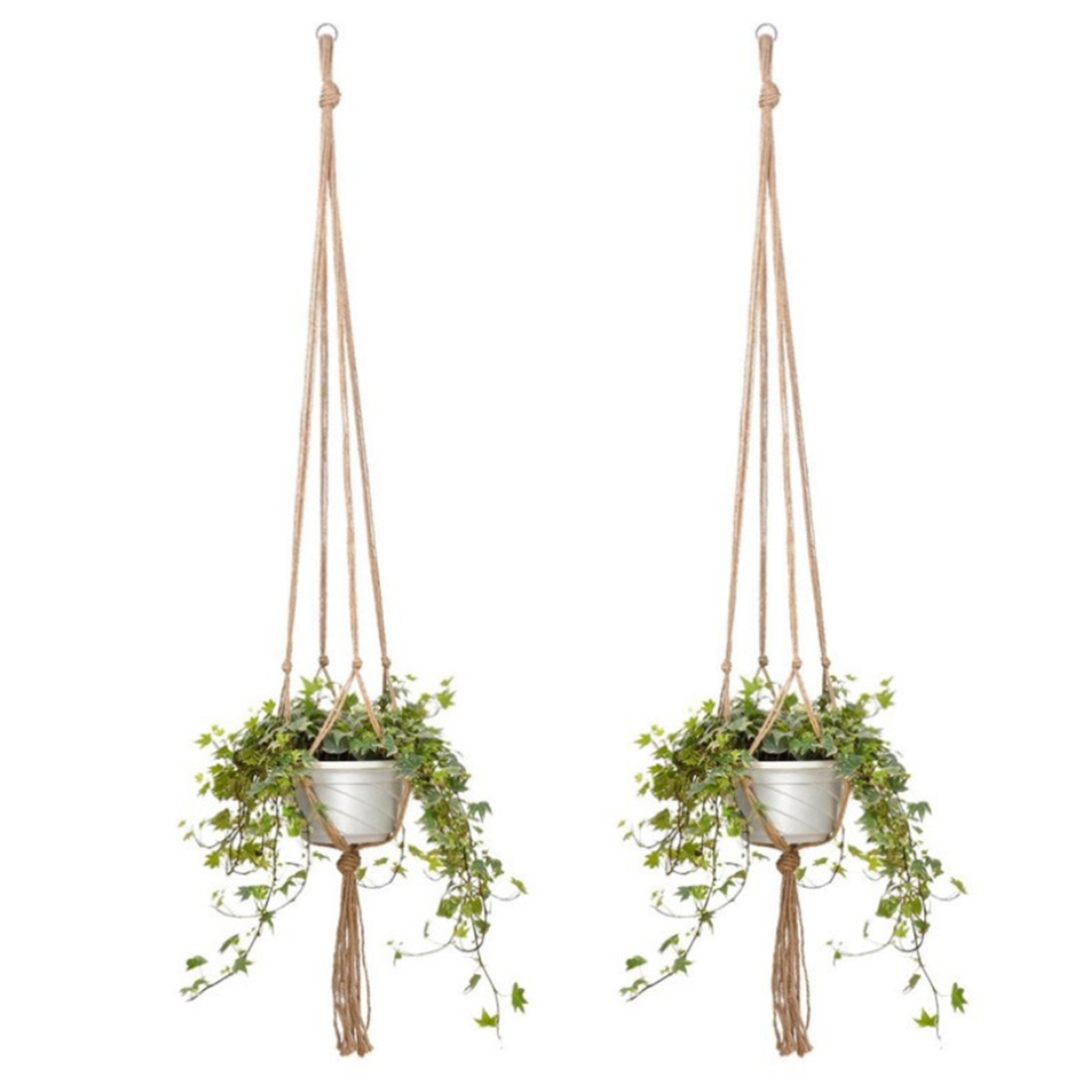 Rope Hanger, Flower Pot Rope Indoor Plant Er 4pcs Plant Yorten Er Pot ...