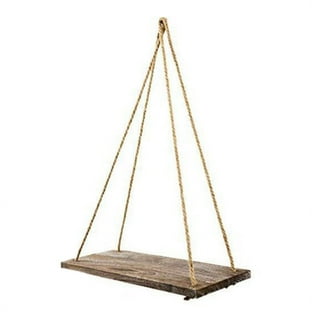 Rustic Ladder Shelf - Rope Hanging Ladder Shelf - Farmhouse Bathroom S –  TJS CUSTOM DESIGN AND DECOR