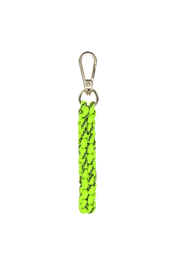 Rope Keychain [1PCS] - Keychain Boho Bag Charm - [Green] Braided Keychain