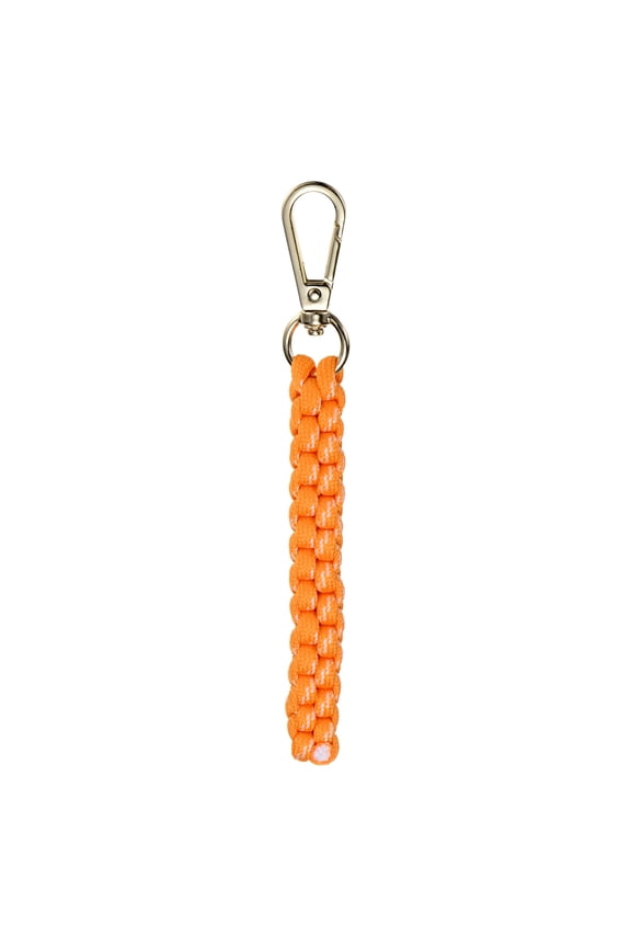 Rope Keychain [1PCS] - Keychain Boho Bag Charm - [Orange] Braided Keychain