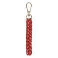 thumbnail image 1 of Rope Keychain [1PCS] - Keychain Boho Bag Charm - [Red] Braided Keychain, 1 of 6