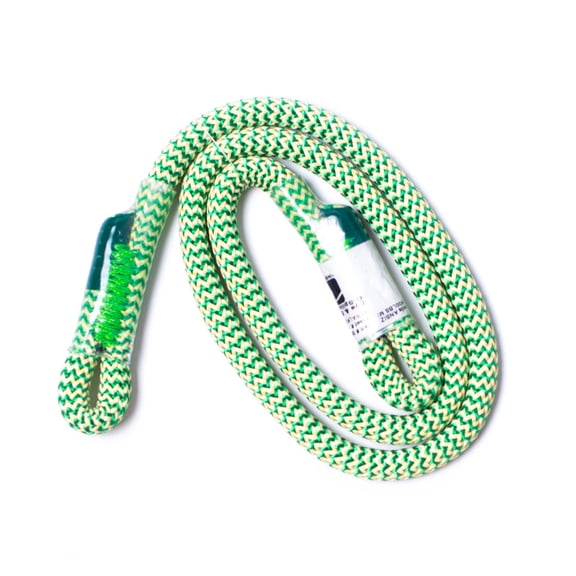 ROPE Logic Ocean 8mm X 30" G Spliced Eye & Eye Prusik Cord Rope, Green/Tan