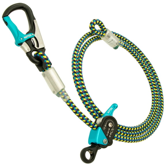 Rope Logic Stileo 1/2" x 15 ft. Wirecore Lanyard Flipline with Notch Guide & Triple Action Snap (101167)